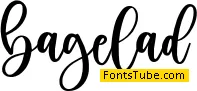 bagelad Font