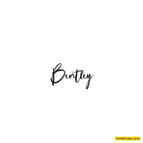 Bentley Font