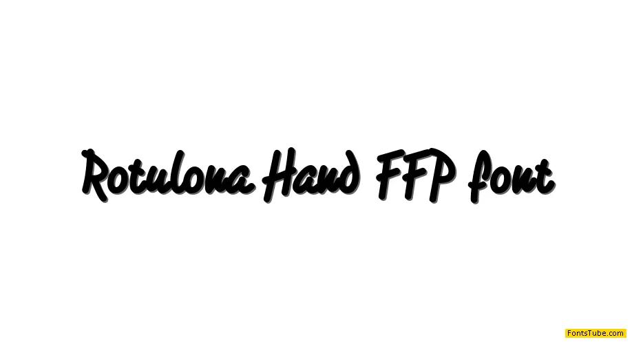 Rotulona Hand Font