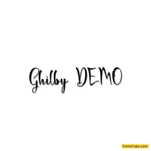 Ghilby-PERSONAL USE Font