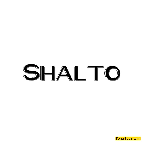 Shalto Font