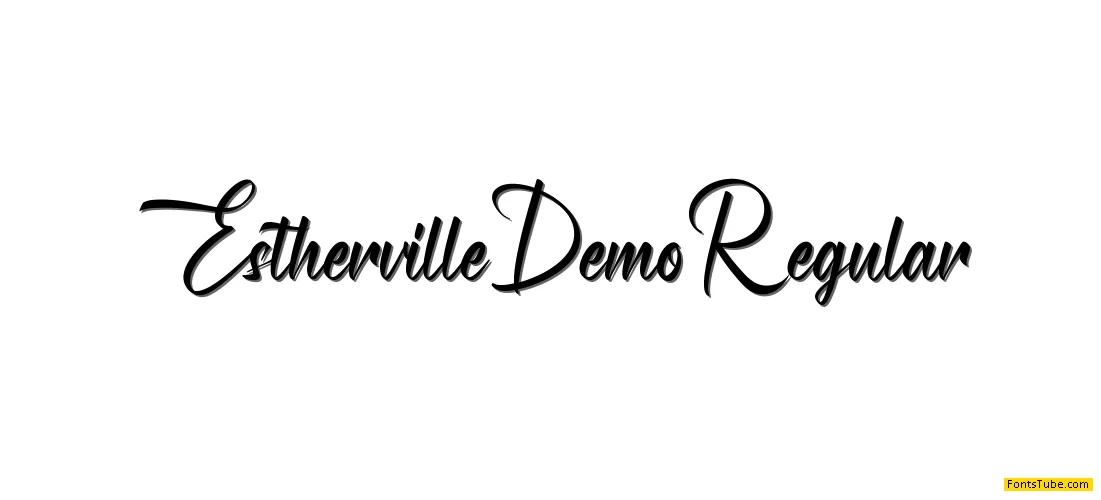 Estherville Demo Font