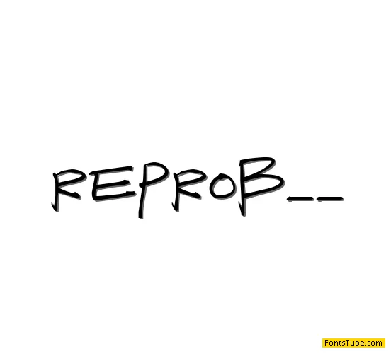 Reprobate Font
