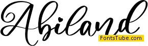 Abiland Font