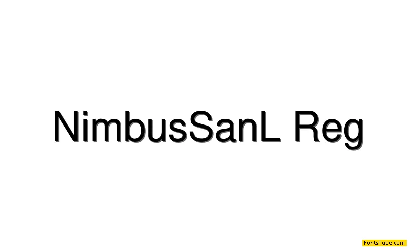 Nimbus Sans L Font Family