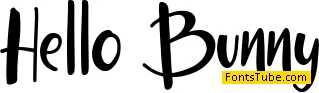 Hello Bunny Font