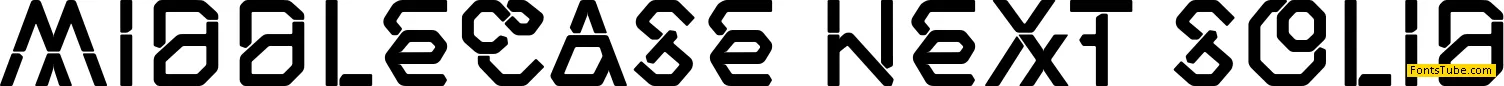 Middlecase Next Font Family