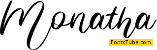 Monatha Font