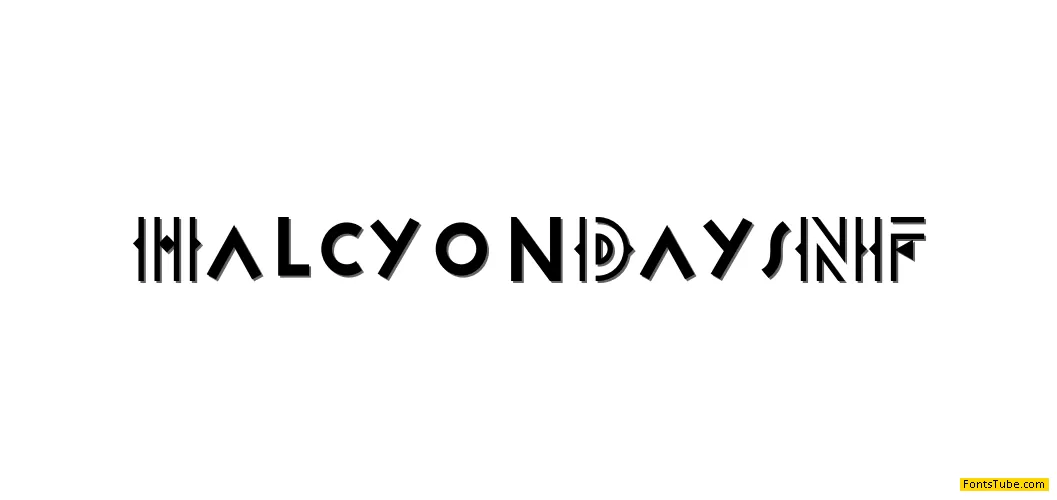 Halcyon Days NF Font