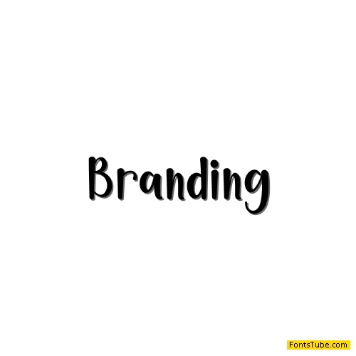 Branding Font