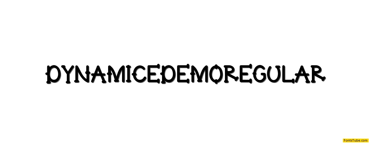 Dynamice Demo Font Family