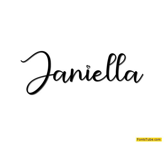 Janiella Font