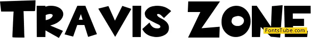 Travis Zone Font