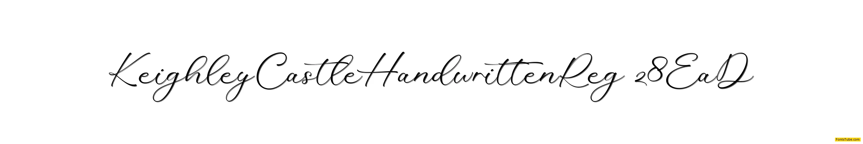 Keighley Castle - Handwritten