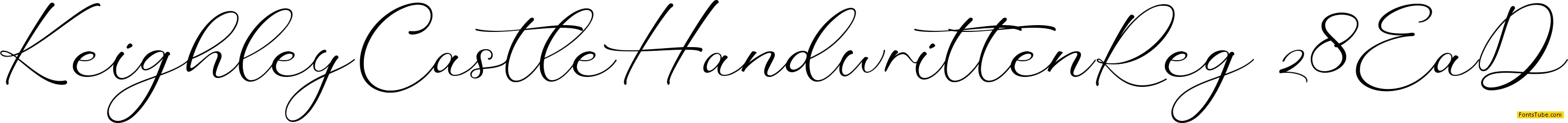 Keighley Castle - Handwritten
