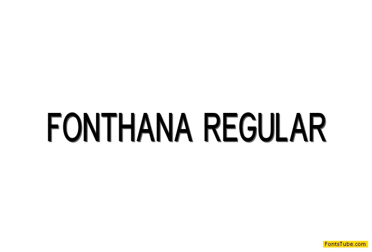 Fonthana Font