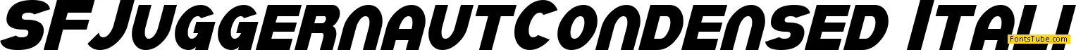 SF Juggernaut Font Family