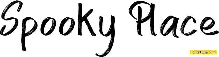 Spooky Place Font