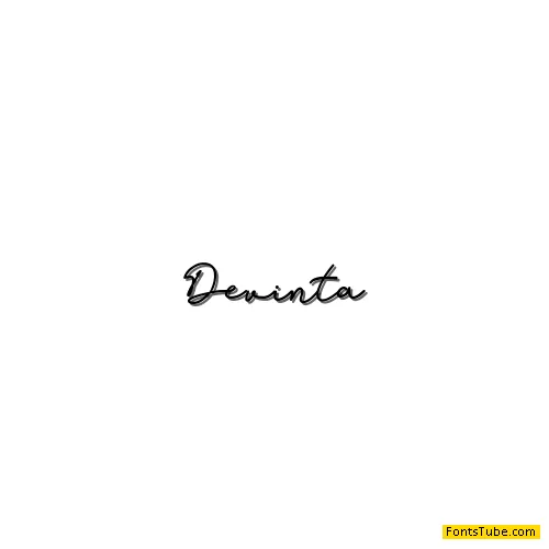 Devinta Font