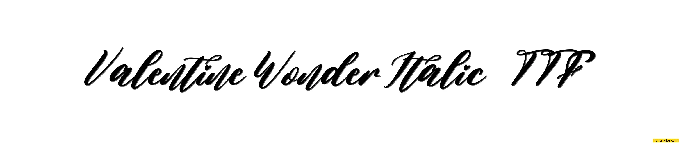Valentine Wonder Font Family