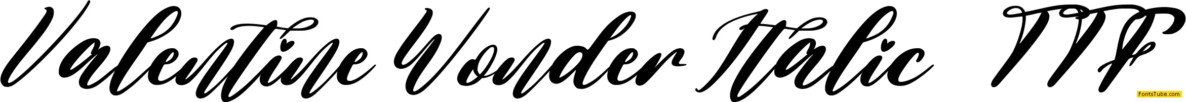 Valentine Wonder Font Family