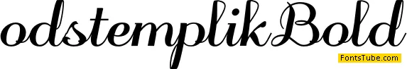 odstemplik Font Family