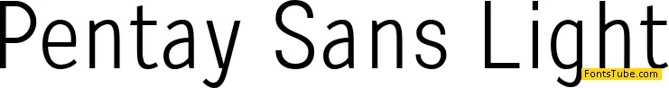 Pentay Sans Font Family