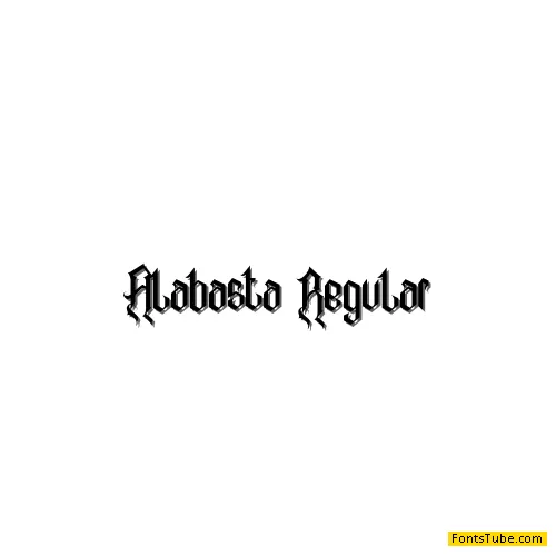 Alabasta Font