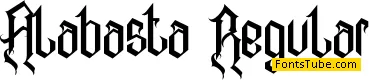 Alabasta Font