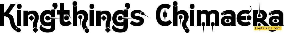 Kingthings Chimaera Font