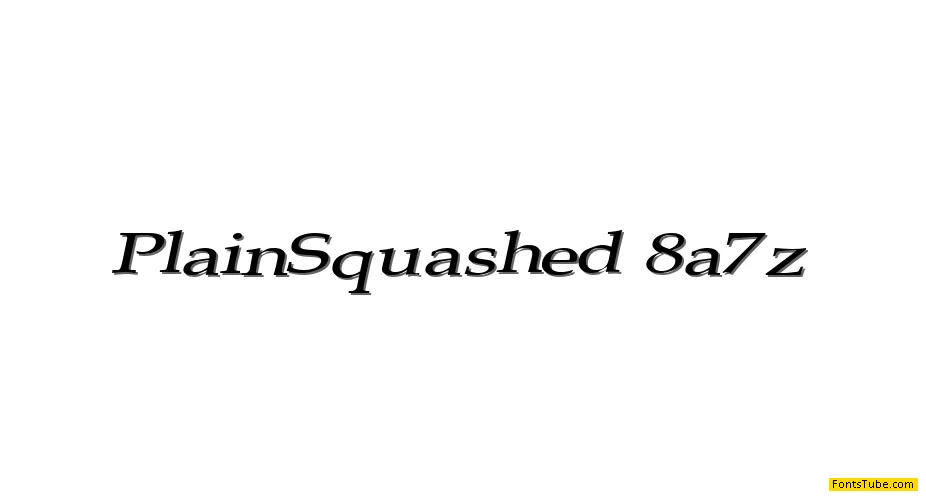 Plain Squashed
