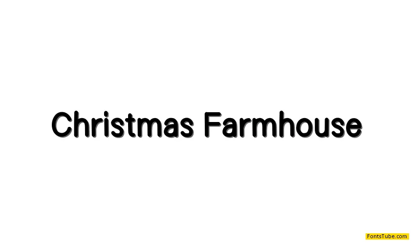 Christmas Farmhouse