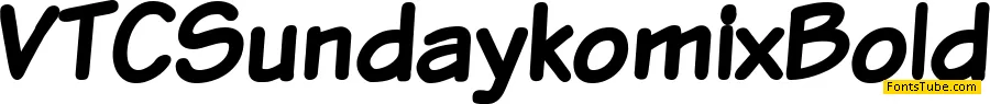 VTC Sunday Font Family