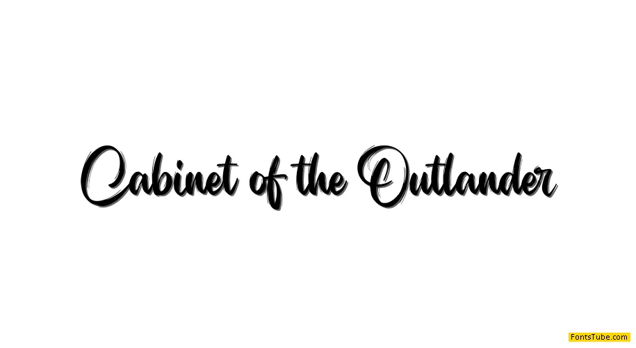 Cabinet of the Outlander