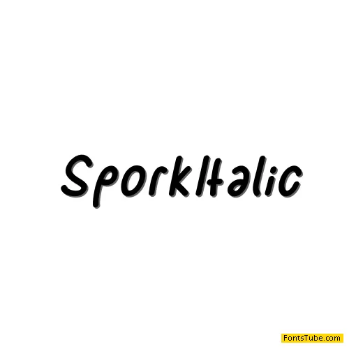 Spork Font Family