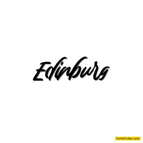 Edinburg Font