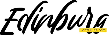 Edinburg Font