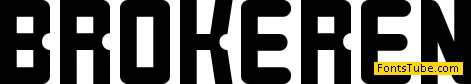 BROKEREN Font Family