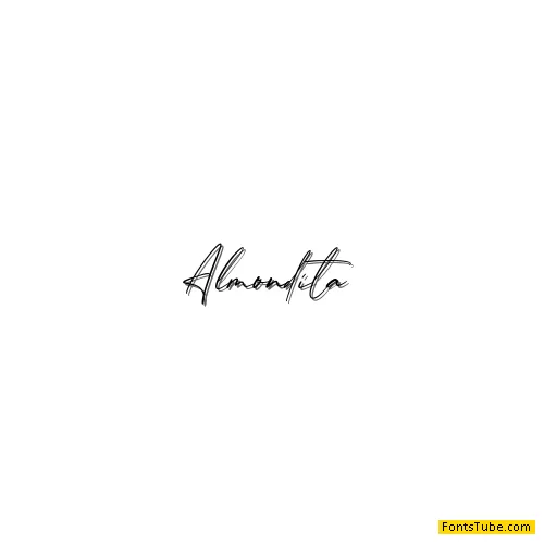 Almondita Font