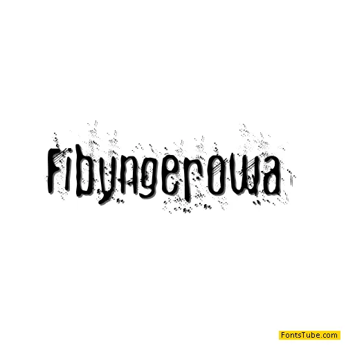 Fibyngerowa Font