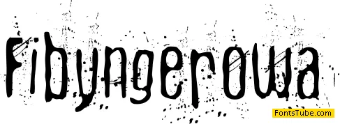 Fibyngerowa Font