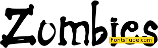 Zombies Font