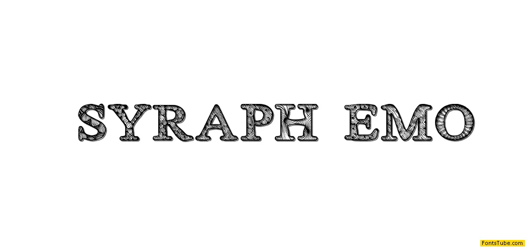 Zsyraph Font