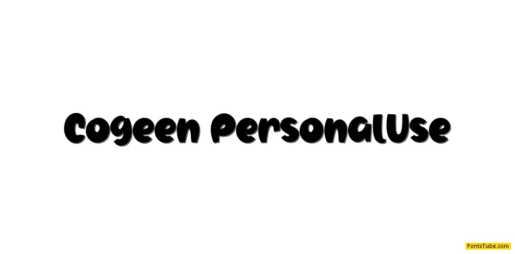 Cogeen Font