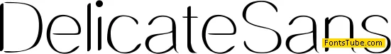 DelicateSans Font Family