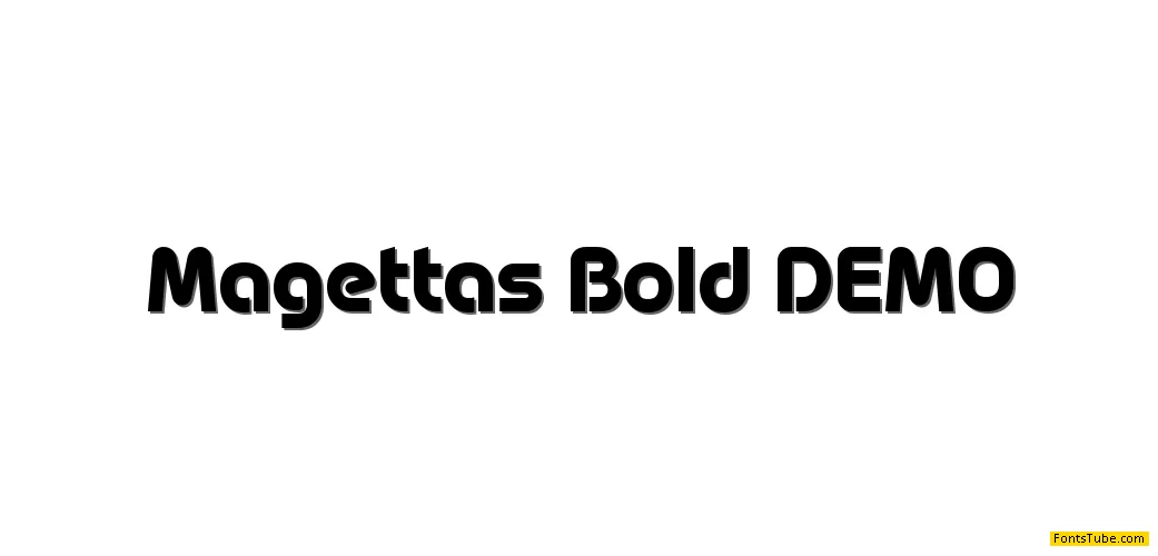 Magettas DEMO Font Family