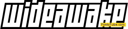 Wide awake Font Family