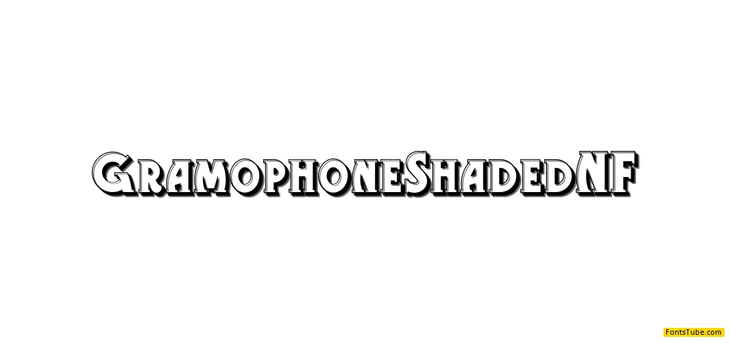 Gramophone Font Family