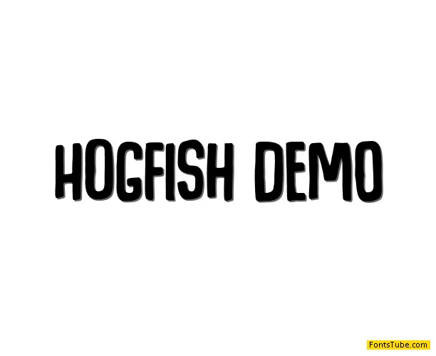 Hogfish DEMO Font