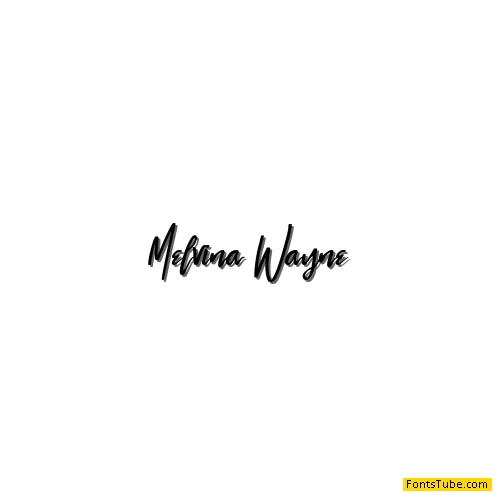 Melvina Wayne Font